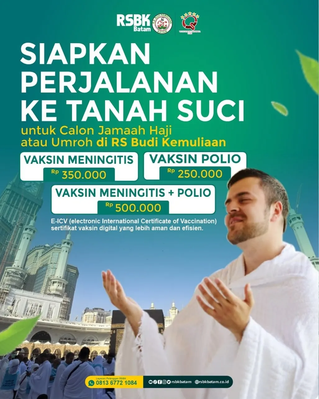 Siapkan Perjalanan Ibadah Haji dan Umroh Dengan Perlindungan Kesehatan Yang Tepat